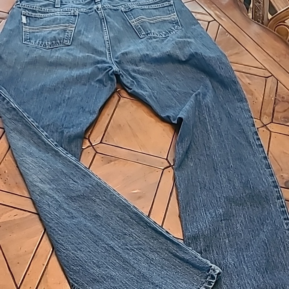 Cinch jeans bootcut Silver/gray Label. Made In Mexico.40"x34".,(1201B)100%cotton - Picture 14 of 16